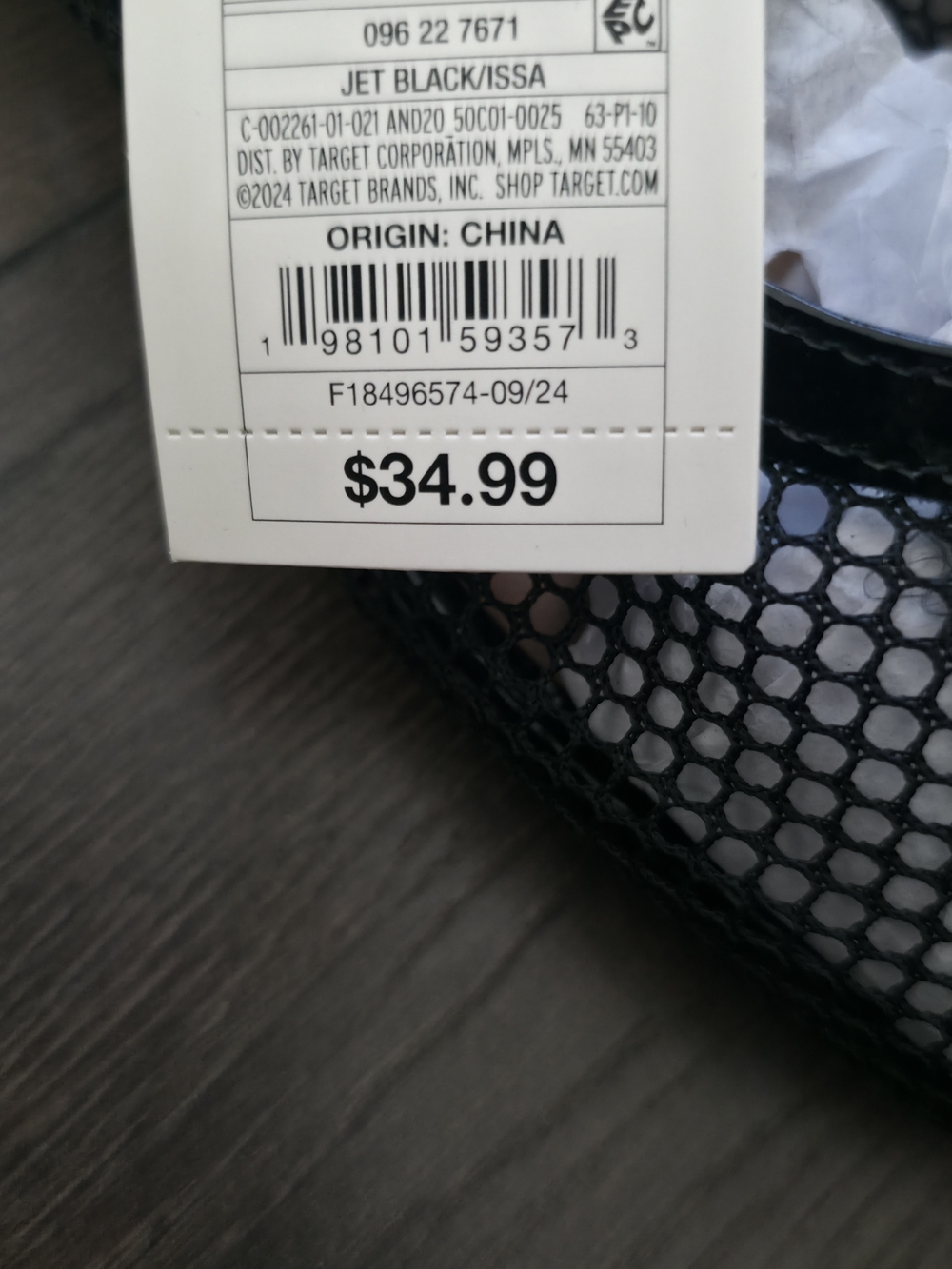 A New Day Black Mesh Mary Jane Flats - Sleek Women's Shoes - Picture 8 of 10